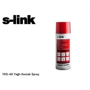 S-Link YKS-40 Contact Cleaner Yağlı Kontak Sprey