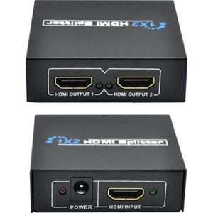 HYTECH HDMI 2 PORT ÇOKLAYICI 1 PORT HDMI GİRİŞ -2 PORT HDMI ÇIKIŞ HY-LU2