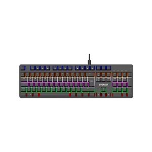 Everest KB-MK1 Lumos SİYAH USB Rainbow Aydınlatmalı Blue Switch Full Anti-Ghosting Mekanik Gaming Oyuncu Klavye