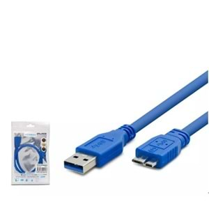 HADRON USB3.0 HDD KABLO 30CM MAVİ