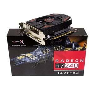 4 GB Turbox Knight Zen Max R7 240 Amd GDDR5 128Bit Vga.Dvi.Hdmi Tek Fan Ekran Kartı