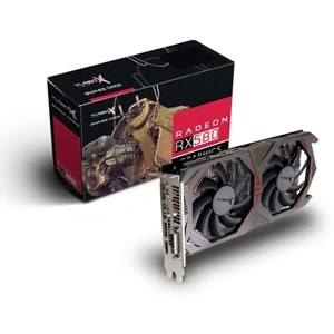 RX580 Amd GDDR5 256Bit 8GB Ekran Kartı Turbox Antares Volga Dvi.Hdmi.Display Çift Fan (Box)