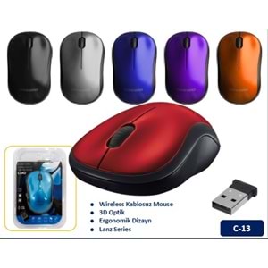 KABLOSUZ MOUSE C13 2.4 GHZ