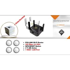 LV-WR24Q WIRELESS WİFİ ACCESSPOİNT