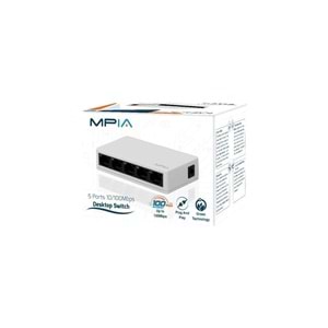 5 Port 10/100 Mbps SWITCH MPIA S5 S-5