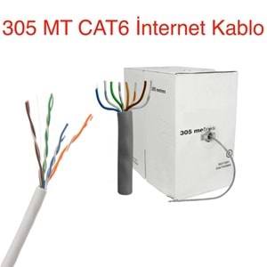 CAT6 305m Network Kablo 23 AWG/4P CONC. UTP A 527 MP-527