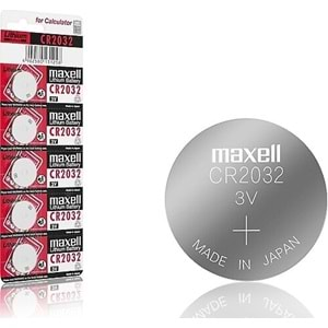 MAXELL HADRON CR2032 3V LITHIUM PİL 5 Lİ PAKET