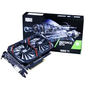 Dragos Cuda GTX1660TI 6GD6 Nvidia GDDR6 192Bit Hdmi.Dvi.Dp Çift Fan 6GB Ekran Kartı(8PİN GÜÇ GİRİŞLİ) (BOX)