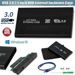 2.5 inç Harici HDD Kutusu USB 3.0 Alüminyum LineOn