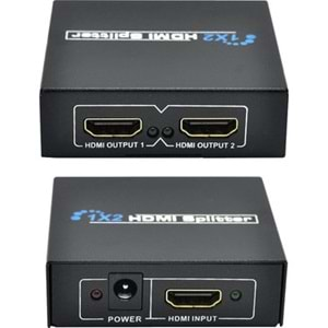 HDMI 4K 2 Port Çoklayıcı 1 Port HDMI Giriş-2 Port HDMI Çıkış HD1284