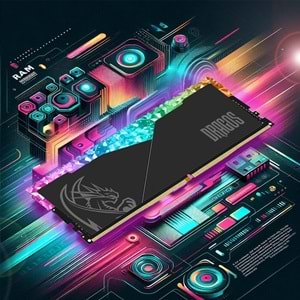 Dragos Sirius Vega M 16GB DDR4 3200MHZ Siyah Soğutuculu RGB Ram