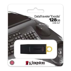 KINGSTON 128GB USB3.2 DATATRVEX USB BELLEK DTX/128GB