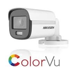 HIKVISION DS-2CE10DF0T-LPFS 2MP 2.8mm ColorVu Bullet Sesli HD-TVI Güvenlik Kamerası