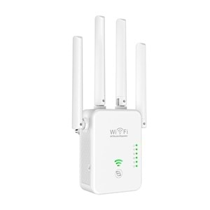 PIX-LINK LV-WR49S4T 1200MBPS 2.4 GHz. WİF-Fİ REPEATER , WPS/RESET Button ( PRİZ MODEL )