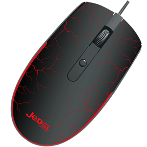 JEDEL M81 Optik LED Dört Buton 1600 DPI Renkli Rgb Gaming Kablolu Mouse