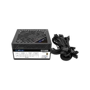 DARYUN DY600 SİYAH 600W 80+ POWER SUPPLY (KUTUSUZ)