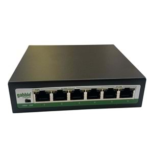 GAB-P42MM 10/100M 4 port POE + 2x100M uplink, 60W,print Poe Switch
