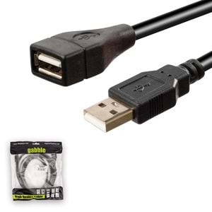 3M USB UZATMA SİYAH GAB-UK03