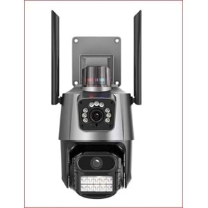 MPIA UME 3.0MP + 3MP ÇİFT LENS , WATERPROOF , HAREKET ALMA - YÜZ TANIMA ,GECE-GÜNDÜZ ÇEKİM SMART WİFİ KAMERA