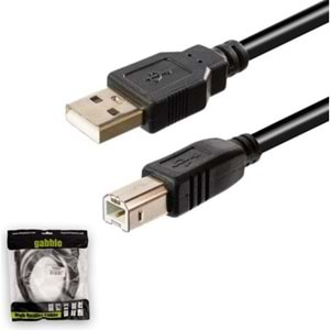 USB 2.0 3 METRE YAZICI KABLOSU GAB-YK03