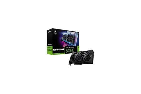 MSI GEFORCE RTX5060 8GB DDR7 128 BİT DP X 3 - HDMI X 1 ÇİFT FANLI EKRAN KARTI