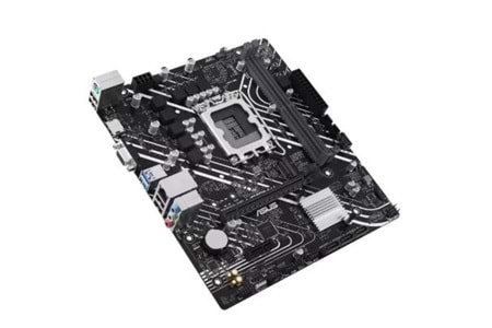 Asus Prime H610M-K Intel Soket LGA1700 DDR5 5600MHz mATX Gaming (Oyuncu) Anakart ( 12.&13.ve 14. GEN)