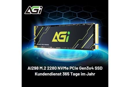 Agi AGI1T0GIMAI298-CB 1TB 3200MB/1700MB PCIe Gen3 NVMe 2280 M.2 SSD