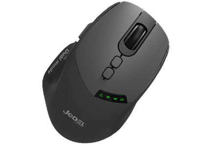 JEDEL WD155 1600 DPİ 7D BT 5.1 2.4GHZ KABLOSUZ MOUSE ( ON/OFF BUTTON )