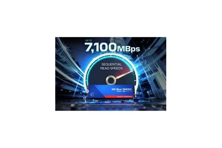WD BLUE SN5100 1TB M.2 NVME (7100/6700MB/S) PCIE 4.0 NVME SSD DISK