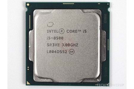 İ5 8500 3.00 GHZ İŞLEMCİ TRAY