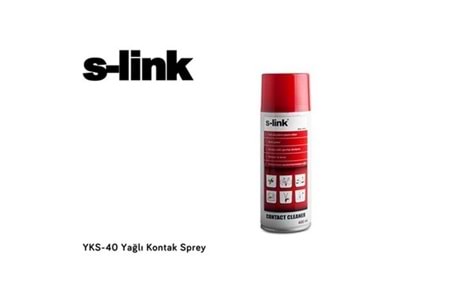 S-LINK YKS-40 CONTACT CLEANER YAGLI KONTAK SPREY