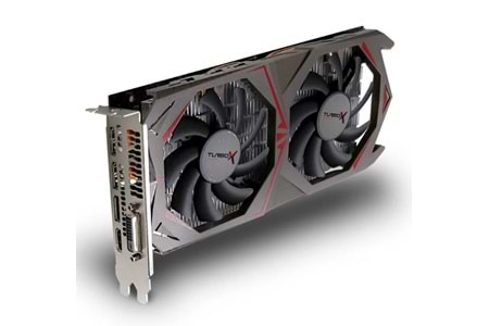 RX580 Amd GDDR5 256Bit 8GB Ekran Kartı Turbox Antares Volga Dvi.Hdmi.Display Çift Fan (Box)