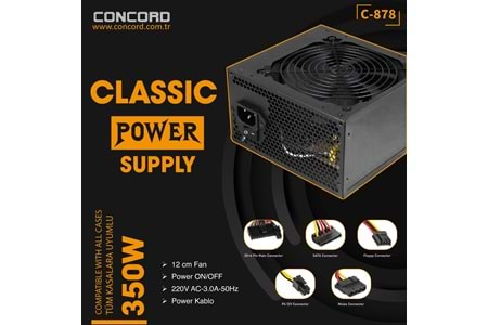 350W KUTULU POWER SUPPLY C-878 C878