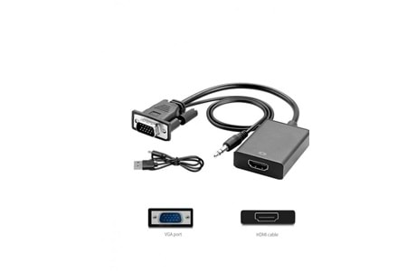 VGA TO HDMI DÖNÜŞTÜRÜCÜ GAB-VGHD