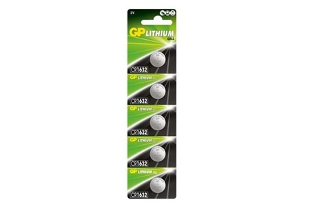 GP CR2032 3V LITHIUM PIL 5 LI PAKET