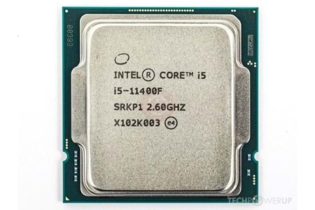 INTEL i5-11400F 2.60GHZ 12Mb 6 CEKIRDEK 1200P ( VGA YOK EKRAN KARTI ALINMALIDIR) TRAY-FANSIZ ISLEMCI