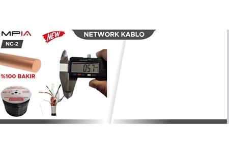DIŞ ORTAM 305M %100 BAKIR OUTDOOR CAT6 UTP KABLO MPIA NC2