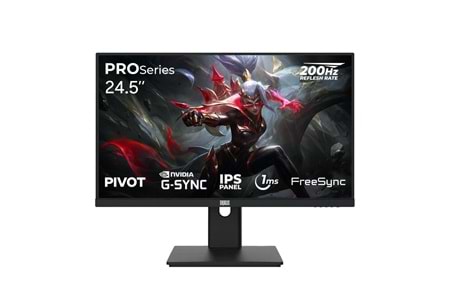 DRAGOS PRO 200 HZ 1MS HDMI - DP FULL HD 24.5