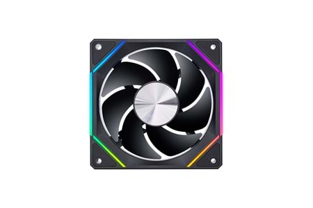 DRAGOSS LS300 V2 120MM ARGB 2000RPM, Kontrolcü, Kumanda PWM 4X SET SİYAH KASA FANI