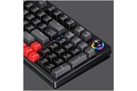 JEDEL KL114 RGB BLUE SWITCH MEKANİK KABLOLU KLAVYE