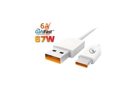 SPRANGE PT-X67 67W Turbo USB Şarj USB-C Data & Şarj Kablo