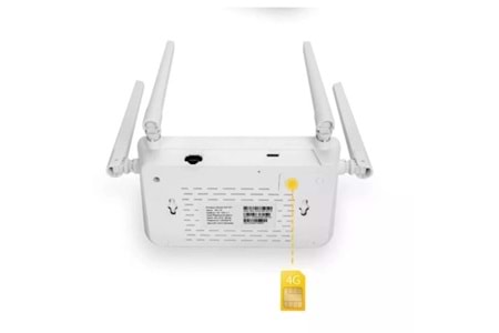 PARS PRS-CP14G SİM KARTLI 4G KABLOSUZ 4 ANTENLİ YÖNLENİDİRCİ WİFİ 6+300 MBPS MODEM ROUTER