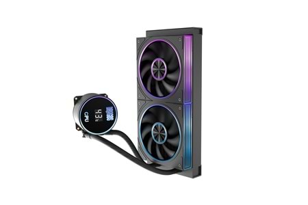 Dragos FrostBiteV2 240 SİYAH Intel&AMD 240MM Isı Göstergeli ARGB Sıvı Soğutucu
