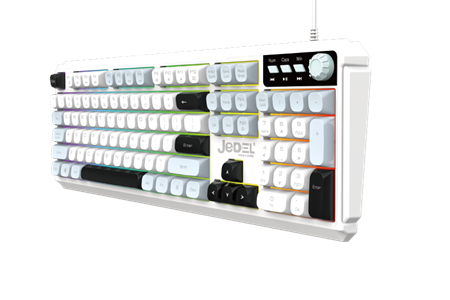 JEDEL K511 USB IŞIKLI KABLOLU GAMİNG KLAVYE