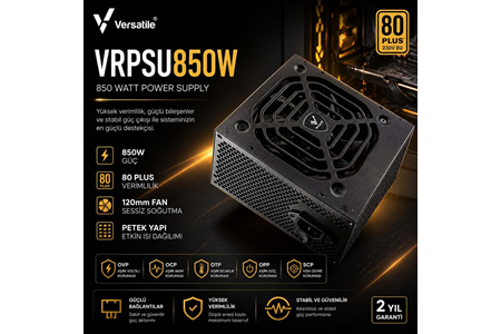 VERSATILE 850W 80+VRPSU850W POWER SUPPLY