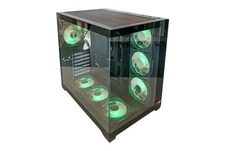GAMX PUNCHER 7X12 RGB 600W 80 + BRONZE KUMANDALI CAM AKVARYUM KASA