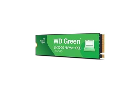 WD GREEN SN3000 500GB M.2 NVME (5000/4000MB/S) PCIE 4.0 NVME SSD DISK