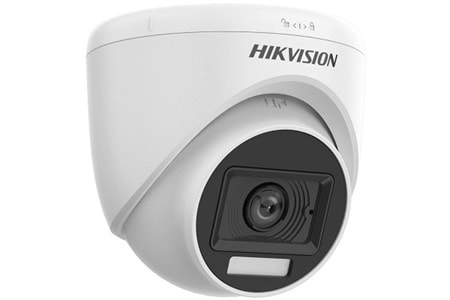 HIKVISION DS-2CE76D0T-EXLPF 2MP 2.8MM AKILLI HIBRIT IŞIK 20M 4IN1 MİNİ IR AHD DOME KAMERA