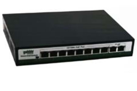 GAB-P82MM 10/100M 8 port POE+ 2x100M uplink, 96W. print Poe Switch