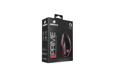 GameBooster USB RGB Led Aydınlatmalı 3200dpi Gaming Optic Siyah Mouse
